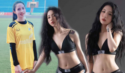 Nữ cầu thủ tuyển Việt Nam đánh dấu năm 2024 bằng bộ ảnh bikini