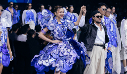 Thanh Hằng 'lỗ vốn' khi sắm giày mới diễn mở màn Vietnam Inter Fashion Week