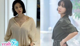 Jiyeon (T-Ara) khác lạ với tóc ngắn, nhưng nhìn sao cũng thấy giống Na Ae Kyo của Penthouse 2
