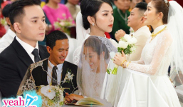 Những đám cưới ở nhà thờ đẹp lung linh của sao Việt