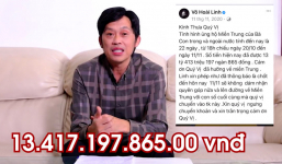 NS Hoài Linh trực tiếp quay clip lên tiếng về tiền cứu trợ miền Trung: 'Tôi không đánh đổi 30 năm sự nghiệp lấy 13 tỷ'