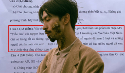 MV 'Trốn tìm' của Đen Vâu vào đề thi Toán tuyển sinh lớp 10 của tỉnh Nghệ An