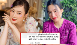 Angela Phương Trinh gây tranh cãi khi dùng hình ảnh rùng rợn để truyền tải thông điệp sống an lành: 'Chị làm quá, xin phép bỏ follow'