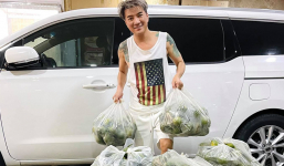 Sau tuyên bố dừng làm từ thiện, Đàm Vĩnh Hưng tự bỏ tiền túi mua 500kg cam giúp bà con Bình Dương giữa mùa dịch