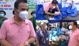 MC Quyền Linh gửi gắm thắc mắc của nhiều người dân về túi an sinh và việc đi chợ hộ mùa dịch