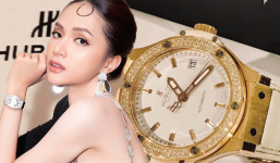 Đồng hồ Hublot 900 triệu do Hương Giang tặng lại tiếp tục được đem ra đấu giá ủng hộ chống dịch