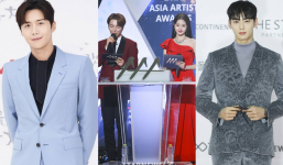 Dàn sao Hàn 'đổ bộ' sự kiện AAA 2021, Kim Seon Ho vắng mặt tiếc nuối dù nhận giải