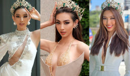 Loạt váy áo 'chặt chém' của Nguyễn Thúc Thuỳ Tiên sau khi đăng quang Miss Grand International 2021