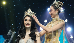 20 ngày sau đăng quang Miss Grand International 2021, Nguyễn Thúc Thùy Tiên lần đầu đi trao vương miện