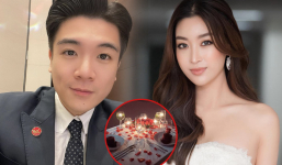 Tin nóng Valentine: Hoa hậu Đỗ Mỹ Linh đang hẹn hò doanh nhân là bố đơn thân, con trai của bầu Hiển?