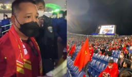 CĐV Việt Nam bị quản lý sân ở Nhật Bản không cho mang áo cờ đỏ sao vàng vào sân cổ vũ đội tuyển?