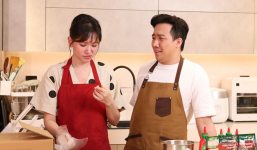 Trấn Thành mở show bếp núc cùng bà xã Hari Won, tập đầu tiên lên sóng đã lọt top trending