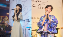 Hai nàng thơ Michiko và Thanh Thúy lần đầu lộ diện trong đêm nhạc tưởng nhớ Trịnh Công Sơn