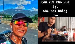 Chàng trai đi bộ xuyên Việt với 0 đồng gây tranh cãi vì lỡ nhận xét cơm xin được khó ăn, cho như không cho