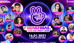 V Heartbeat Year End Party 2020: Choáng ngợp với loạt nghệ sĩ tên tuổi góp mặt, nhiều hoạt động giao lưu hấp dẫn
