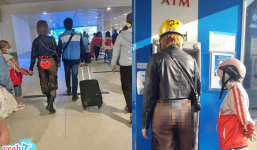 Xuất hành đầu năm tại sân bay với chiếc quần mỏng manh, cô gái gây chú ý