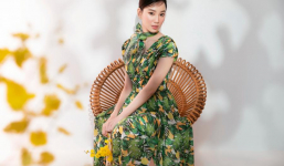 Đại diện Việt Nam tại Hoa hậu Liên lục địa diện váy hoa rực rỡ