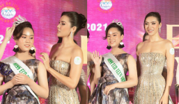 Minh Tú làm HLV cho Hoa hậu nhí Vũ Huyền Diệu tại Miss Eco Teen International dự thi tại Ai Cập