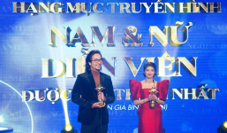 Đoàn Minh Tài giành giải 'Nam  diễn viên truyền hình được yêu thích nhất' giải thưởng Ngôi sao xanh lần 8 