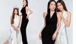 Hoa hậu Thùy Tiên ra mắt bộ ảnh “mang vương miện về cho mẹ” cùng chủ tịch Miss Grand Vietnam Phạm Kim Dung