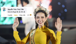 Hoa hậu Thùy Tiên hóng drama Hiền Hồ, lỡ tay bấm chia sẻ rồi xóa vội nhưng vẫn bị netizen phát tán khắp cõi mạng