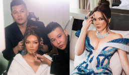 Bộ đôi Quân Nguyễn- Pu Lê đứng sau layout makeup hợp với loạt trang sức 50 tỷ của 'mợ chảnh' tại liên hoan phim Cannes