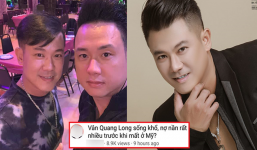 Cố ca sĩ Vân Quang Long bị đưa tin nợ nần nhiều trước khi mất, Hàn Thái Tú cầu xin hãy để bạn an nghỉ