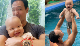 Kim Lý khoe khoảnh khắc đáng yêu bên con trai Leon, nhưng chú ý đổ dồn vào chiếc đồng hồ tiền tỷ