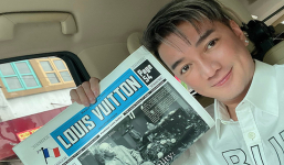 Đàm Vĩnh Hưng sở hữu chiếc túi LV siêu hiếm chỉ bán cho super vip trên thế giới, thiết kế tờ báo độc đáo