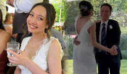 Con gái lớn ca sĩ Mỹ Linh tổ chức đám cưới tại Mỹ, khoảnh khắc khiêu vũ cùng bố đầy xúc động