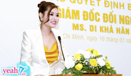 Hoa hậu Di Khả Hân đầu tư đồ hiệu tiền tỷ trong ngày lên chức giám đốc