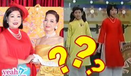 Thực hư khoảnh khắc NSND Hồng Vân và NSND Lê Khanh mặc áo đỏ - vàng nắm tay nhau từ bé đến lớn?