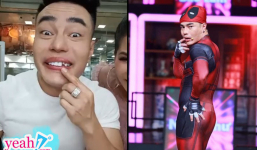 Sự cố livestream “cười ra nước mắt”: Lê Dương Bảo Lâm bị rớt răng khi đang quảng cáo thức ăn