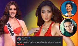 Sao Việt phản ứng ra sao về kết quả dừng chân tiếc nuối ở Top 21 của Khánh Vân tại Miss Universe 2020?