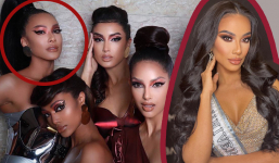 Tranh cãi hình ảnh Kim Duyên quá khác lạ vì 'đánh layout' đậm chất La-tinh tại Miss Universe 2021