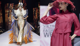 Siêu mẫu Võ Hoàng Yến liên tục trúng show vedette tại Vietnam International Fashion Week 2021