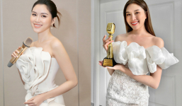 Từ bỏ đường đua nhan sắc, Thanh Thanh Huyền xúc động nhận giải thưởng MC Xuất sắc nhất tại 'World Creator Awards'