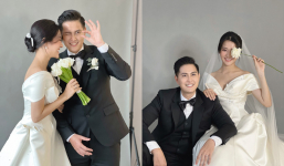 Chuyên trị vai 'tiểu tam' trong MV, Karen Nguyễn rạng rỡ trong loạt ảnh cưới cùng chồng doanh nhân