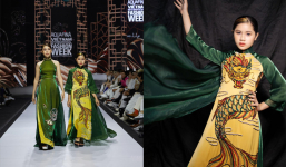 Mẫu nhí đến từ Nghệ An toả sáng tại Tuần lễ Thời trang Quốc tế Việt Nam 2022
