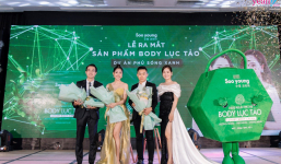 CEO Ngân Thị rạng rỡ tại sự kiện ra mắt Body Lục tảo