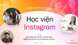 Cộng đồng khởi nghiệp háo hức đăng ký tham gia chương trình “Học viện Instagram'