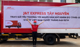 J&T Express chung tay hỗ trợ người dân gặp khó  do dịch tại Tây Ninh