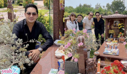 Minh Luân đi thăm mộ cố nghệ sĩ Anh Vũ, chuẩn bị toàn món ăn ngon để tưởng nhớ sau 2 năm ngày mất