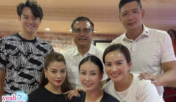 Trương Ngọc Ánh dẫn theo tình trẻ kém 14 tuổi đến tiệc mừng 13 năm ngày cưới của vợ chồng Bình Minh