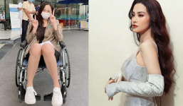 Mai Phương Thúy khiến dàn nghệ sĩ lo lắng khi đăng ảnh ngồi xe lăn