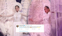Khánh Vân được Miss Universe 2018 dự đoán 'Kén Em' loạt vào Top 6 National Costumes