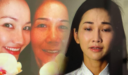 Sau 1 năm mất mẹ, Kim Hiền bật khóc trong ngày giỗ đầu: 'Nhớ, đau và nước mắt nuốt vào trong'