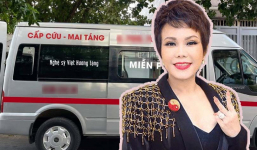 Việt Hương tiếp tục chuyển khoản mua xe cứu thương tặng cho nhóm từ thiện 0 đồng