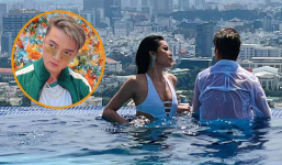 Đàm Vĩnh Hưng nói gì trước bức ảnh nóng bỏng cùng siêu mẫu Minh Tú ở hồ bơi?