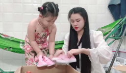 Vợ hai Vân Quang Long vui mừng khi được nhận quà từ Mỹ, diện mạo con gái sau 1 gần năm cố ca sĩ mất gây chú ý